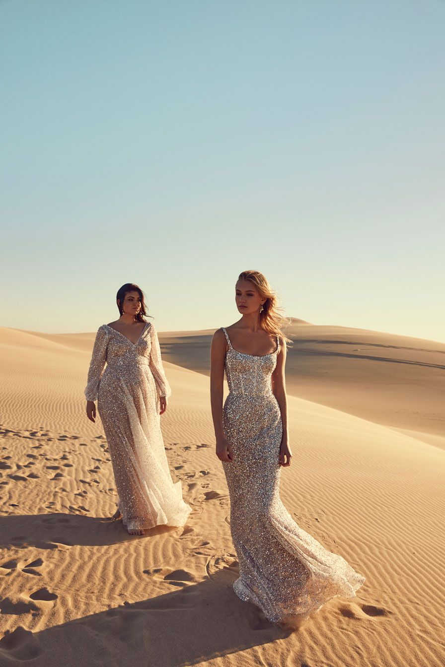 Chosen By One Day: Desert Rose Collection editorial bridal curve muse harper gown