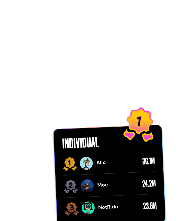 Individual Leaderboard