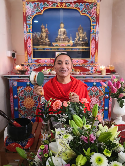 M.V. Lama Khenpo Thrinlay Tharchin en nuestro Centro de Palma de Mallorca