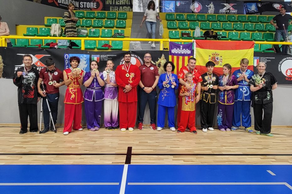 Equipo de competición del centro en Roma