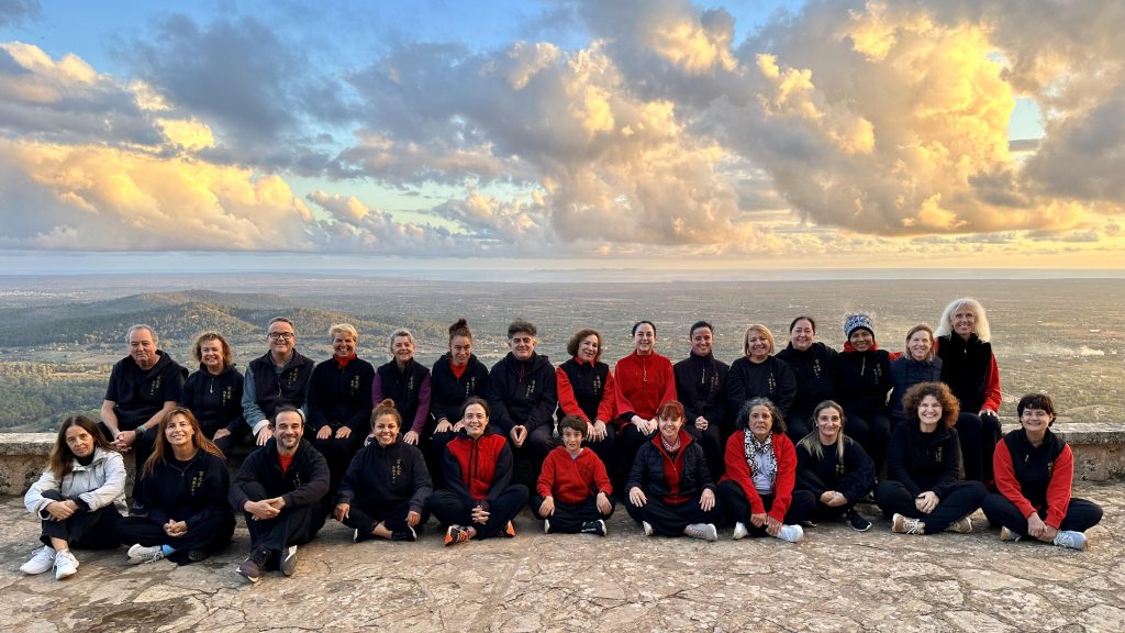 Foto de un retiro de Chi Kung del CIAO