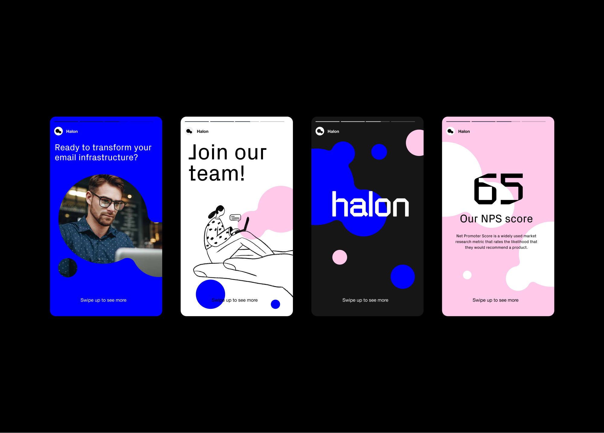 Halon merkeapplikasjoner