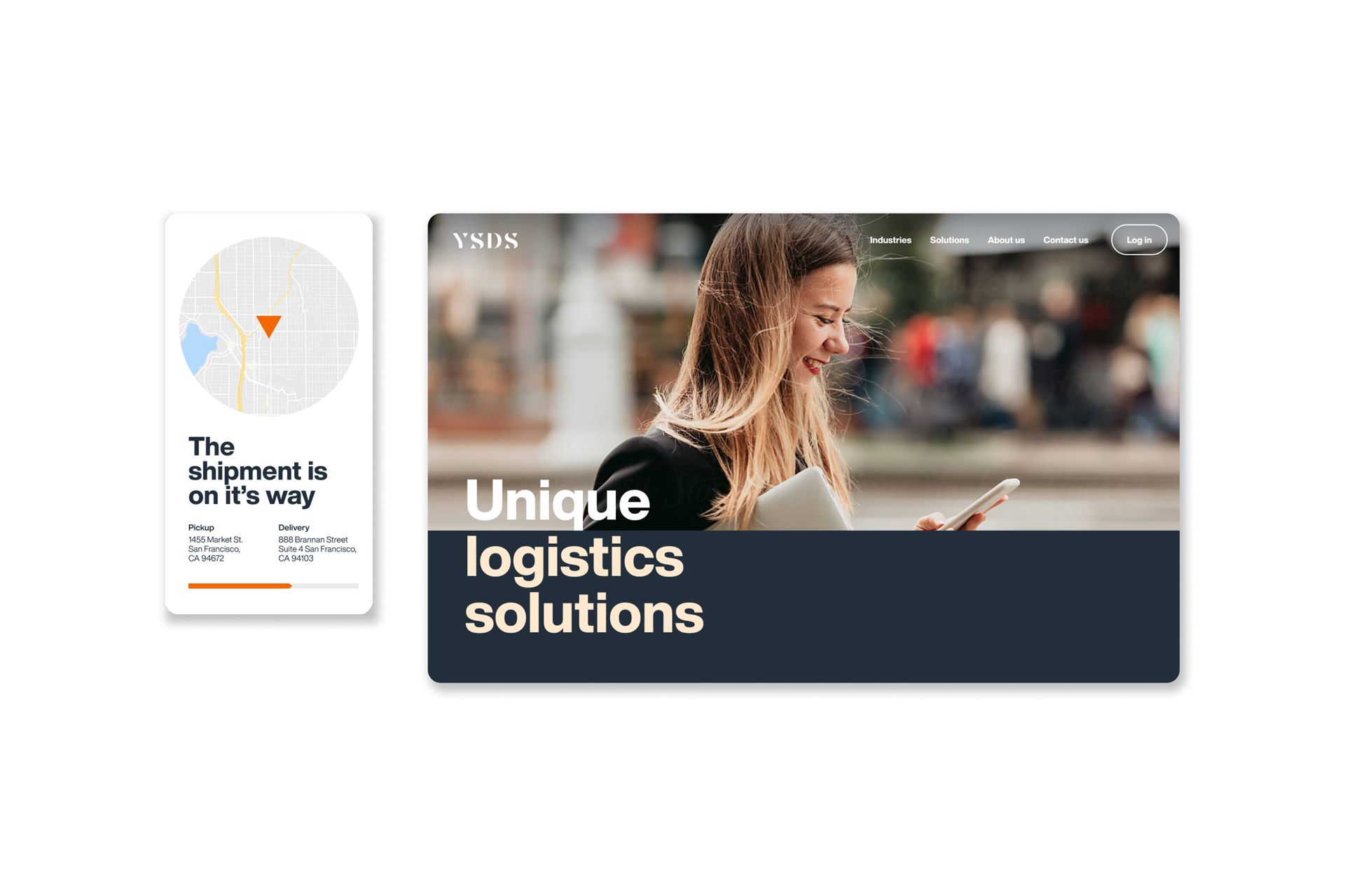 YSDS mobile interface