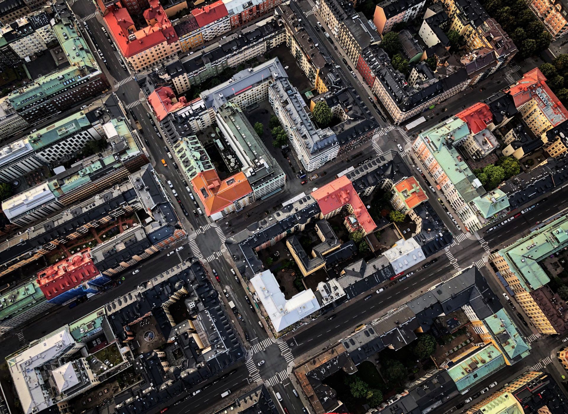 YSDS aerial cityscape