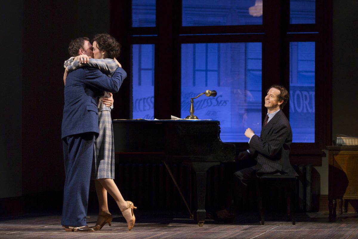 Pictured (L to R): Nate Corddry, Rachel Napoleon and David Turner. Photograph T. Charles Erickson.