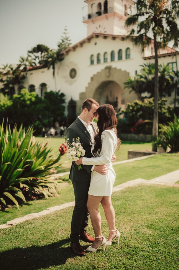 Wedding at Santa Barbara Courthouse, Santa Barbara Courthouse Wedding, James Lester Photography