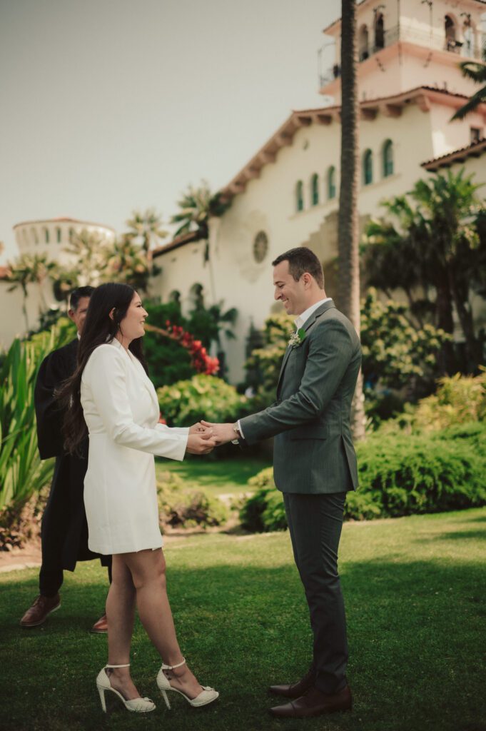 Wedding at Santa Barbara Courthouse, Santa Barbara Courthouse Wedding, James Lester Photography
