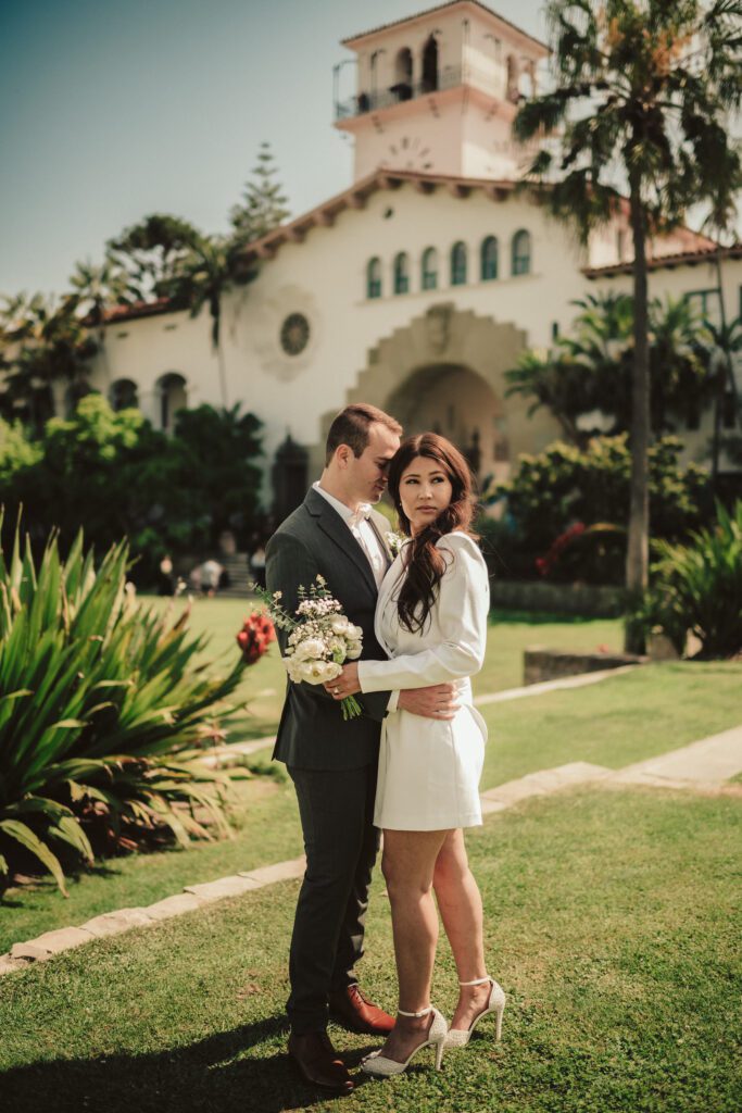 Wedding at Santa Barbara Courthouse, Santa Barbara Courthouse Wedding, James Lester Photography