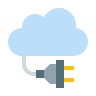 Cloud Connection (Icons8 Color)