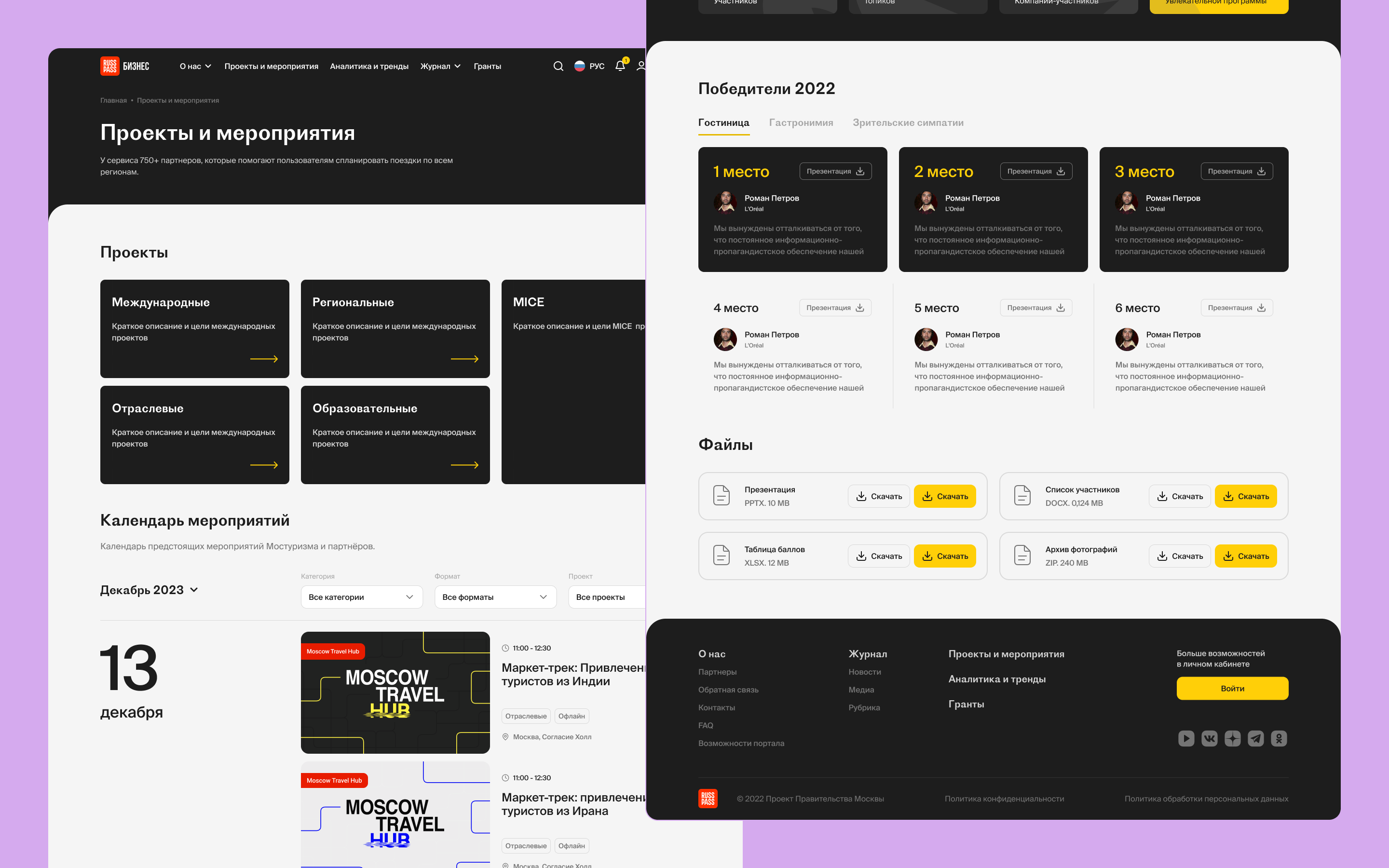 Особенности