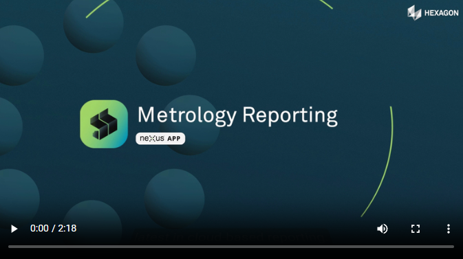 Getting to know Metrology Reporting