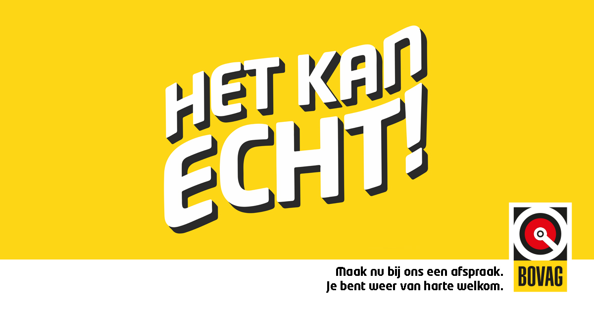 Mijn BOVAG - BOVAG-campagne 'Het Kan Echt!'