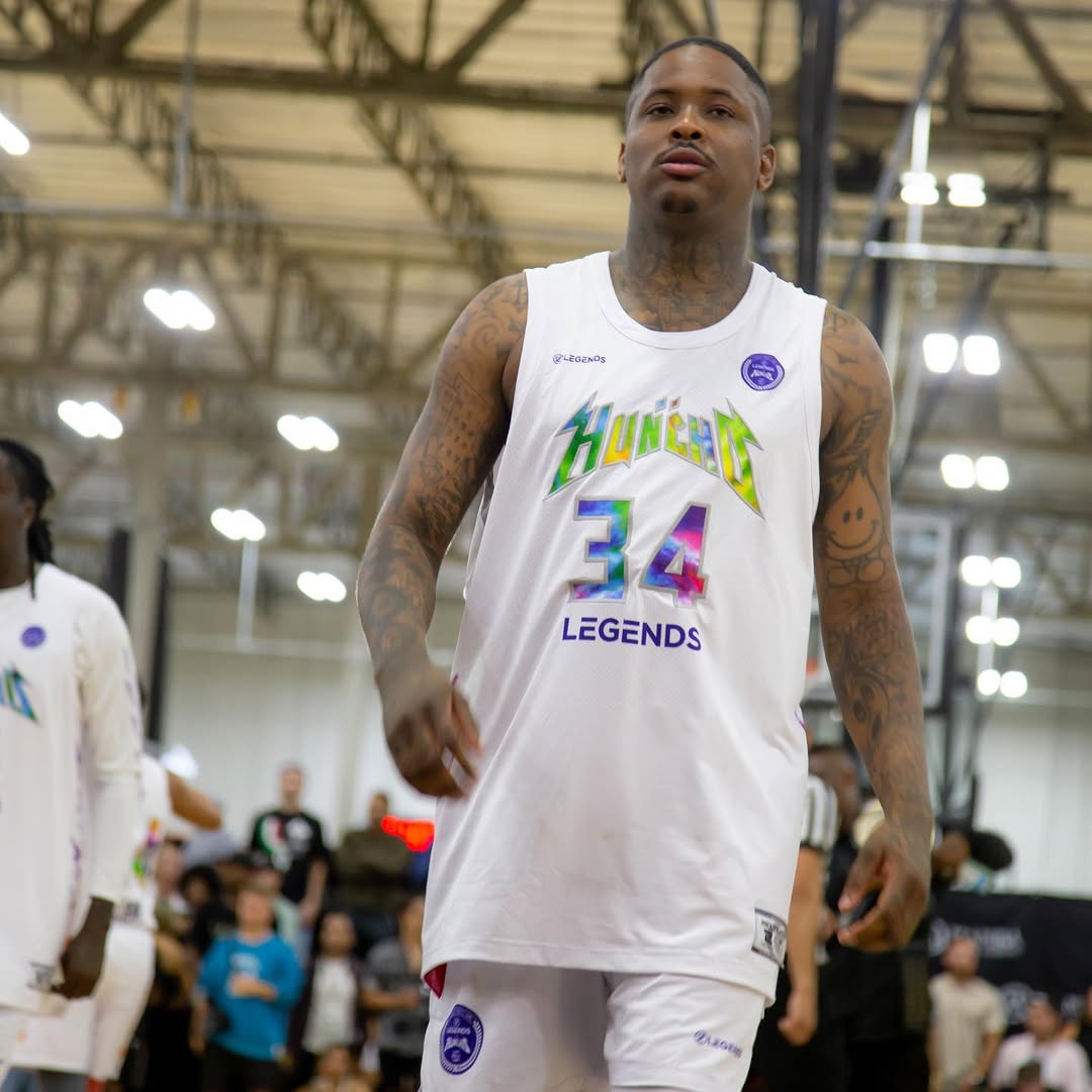 Quavo Teams Up with Legends for Charity Basketball Game at Mamba Sports Academy media 8