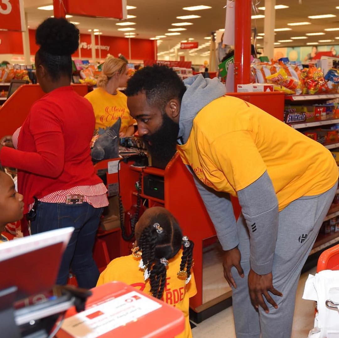 J. Harden and 3TheHardenWay Partner with Target and Always Civil for Christmas Shopping Spree media 2