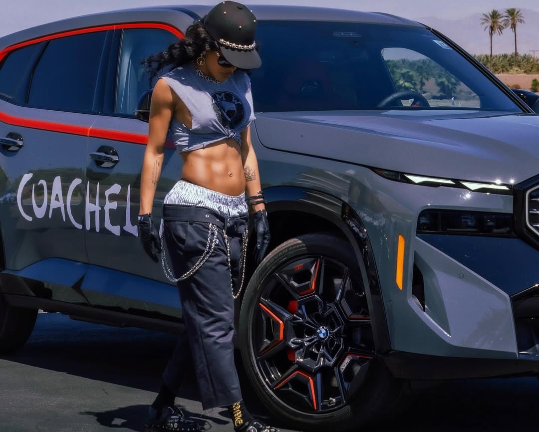 Teya Naylor Brings Coachella Vibes to BMW Performance Center media 2