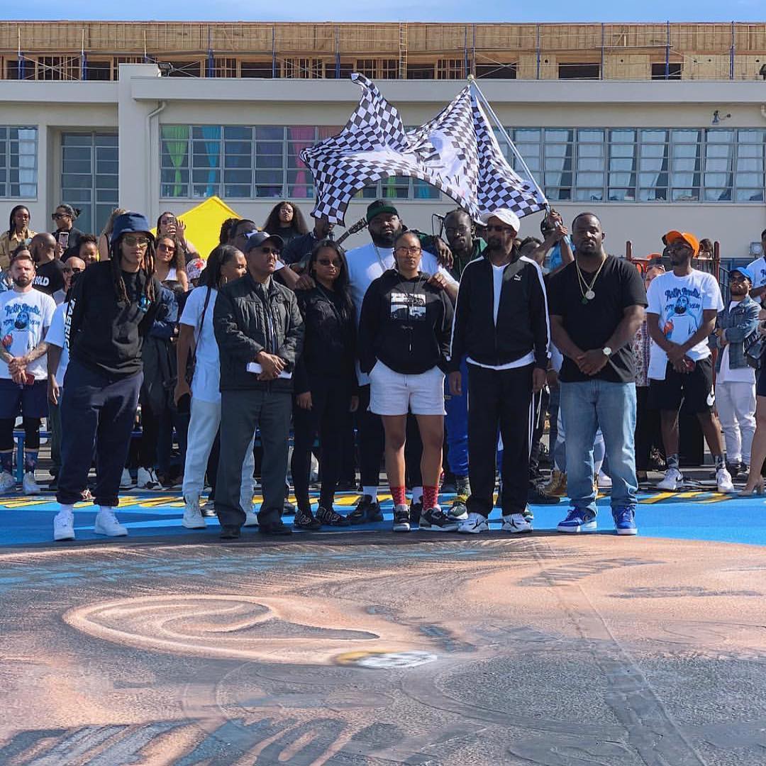 Nipsey’s Legacy Courts: Crenshaw Academy’s Basketball Tribute media 5