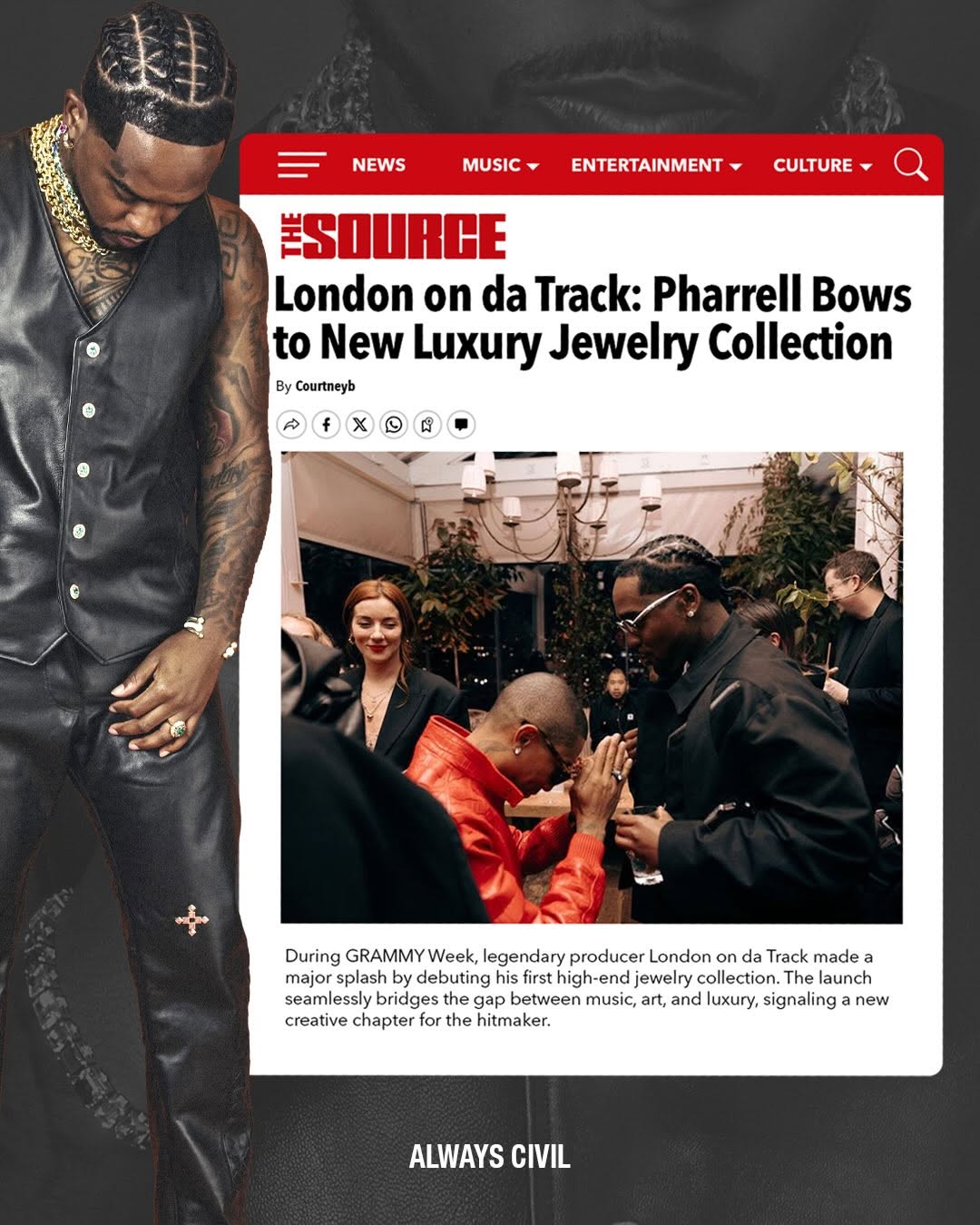 Giada Lardo Debuts Luxury Jewelry at London on Datrack media 6