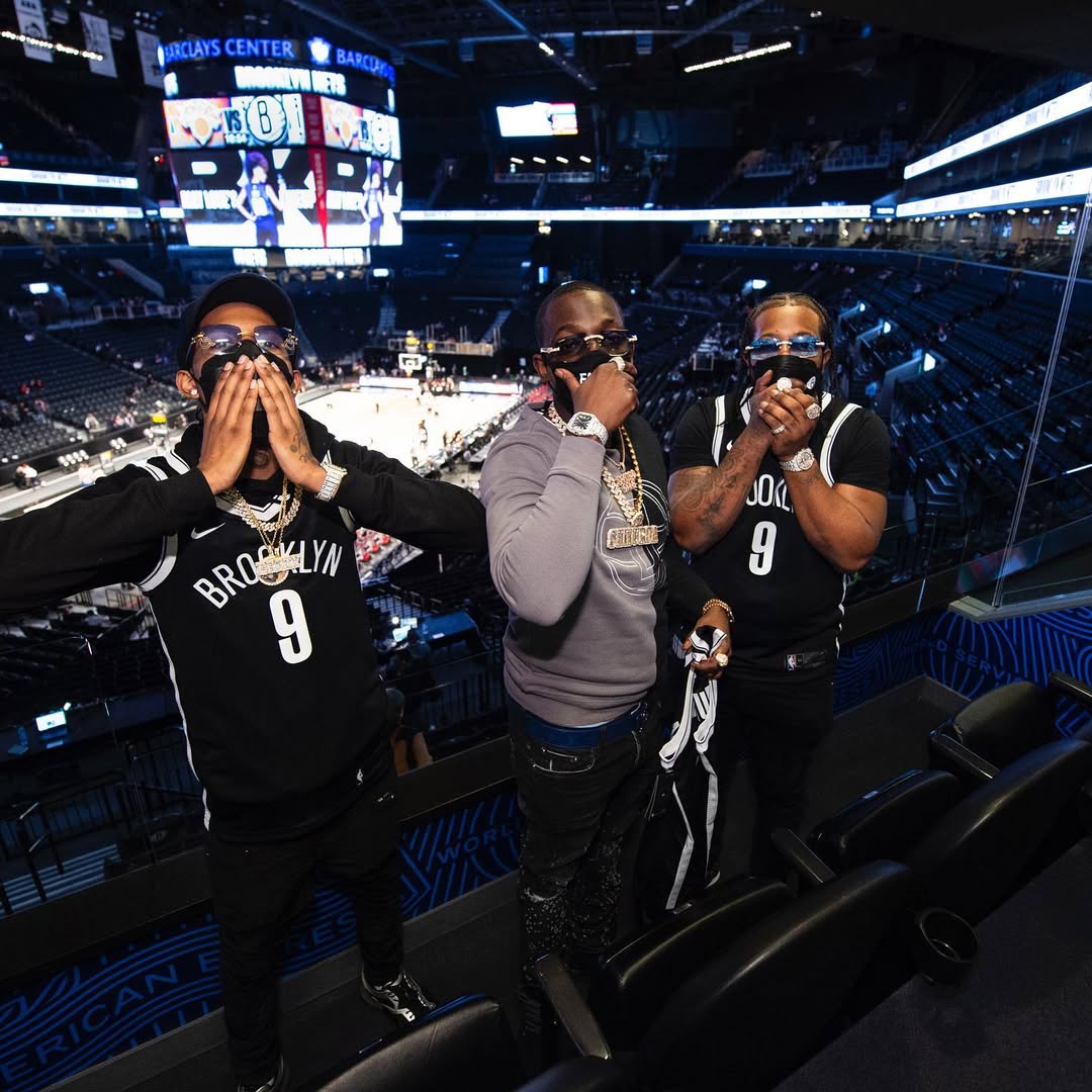 Bobby Shmurda & Rowdy Rebel Turn Heads at Brooklyn Nets vs Knicks Game media 6