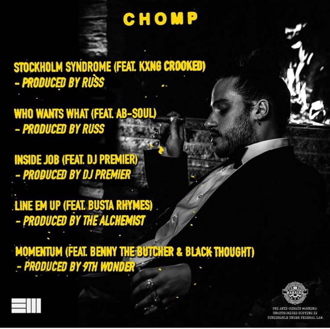 Russ Releases 'Chomp' EP media 2