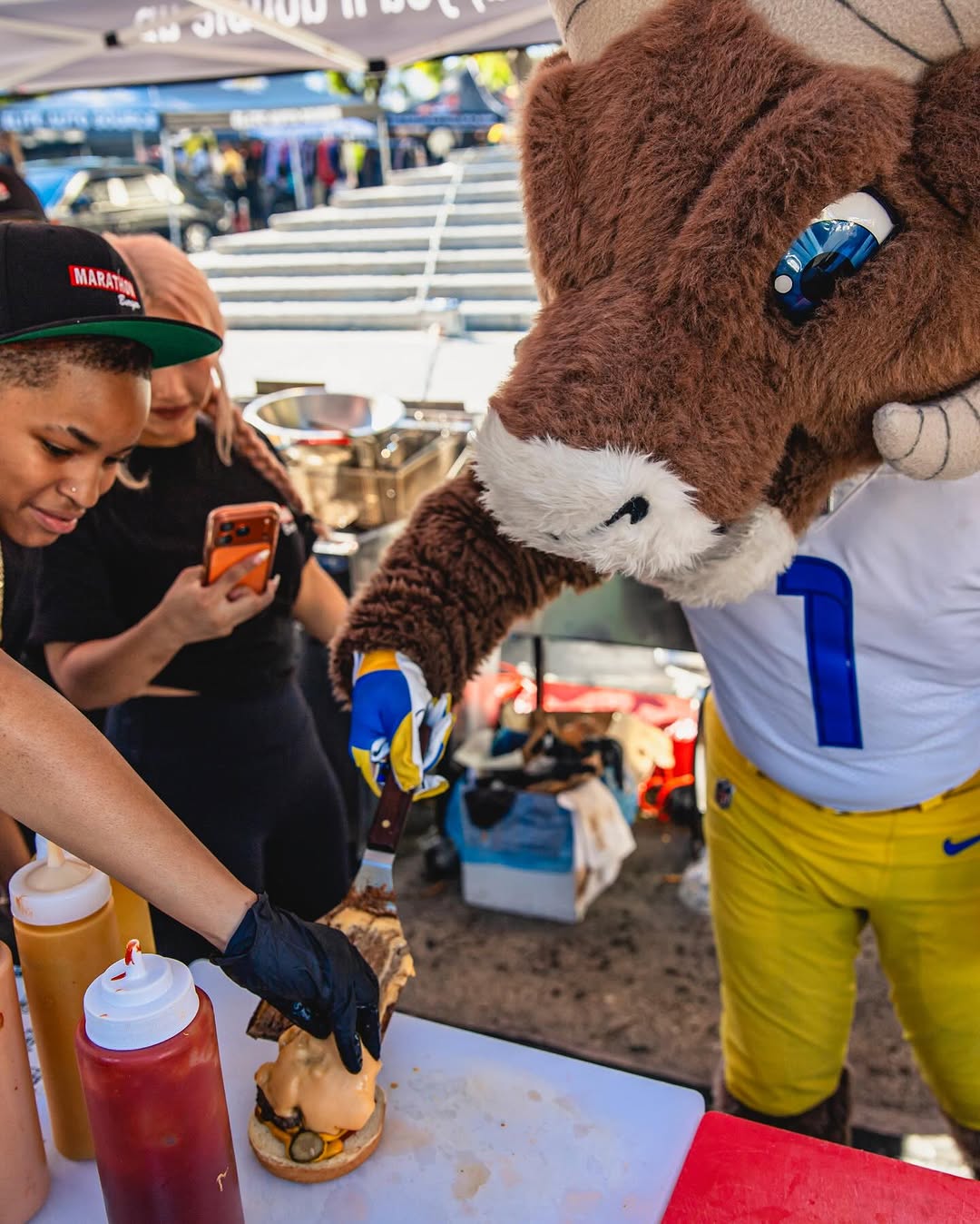 Rams Partner with Black On The Block for Black History Month in LA media 5