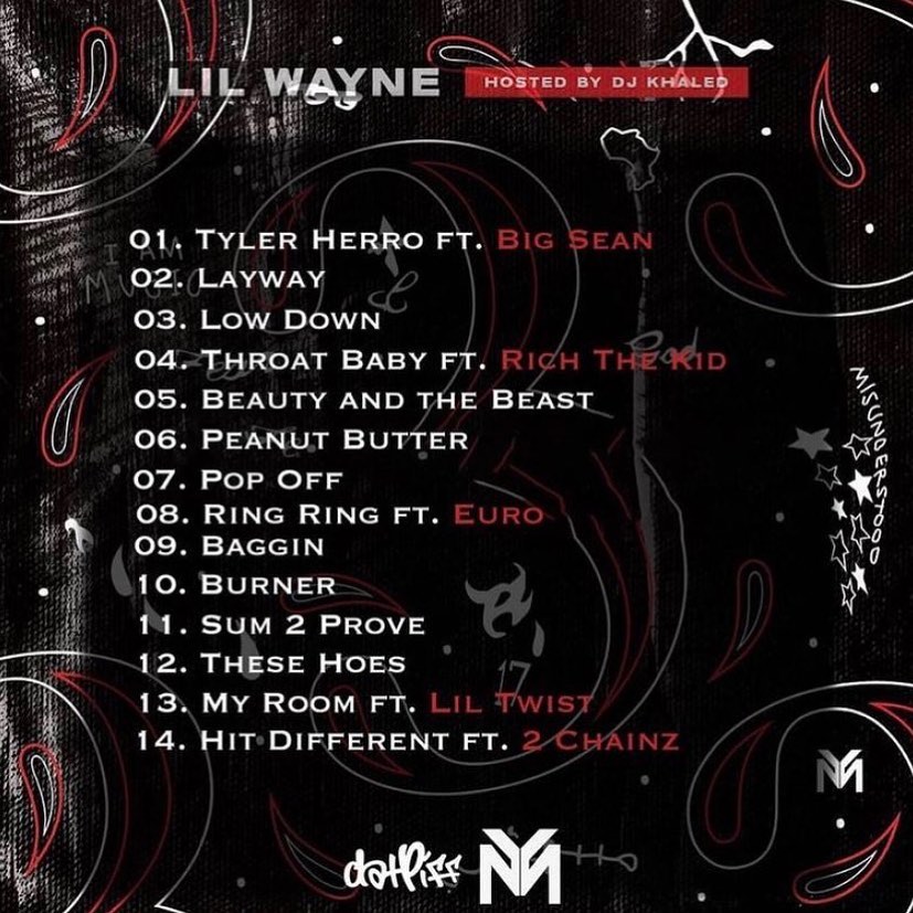 Lil Tunechi & DJ Khaled Drop New Track 'Side Out' on NoCeilings3.com media 2