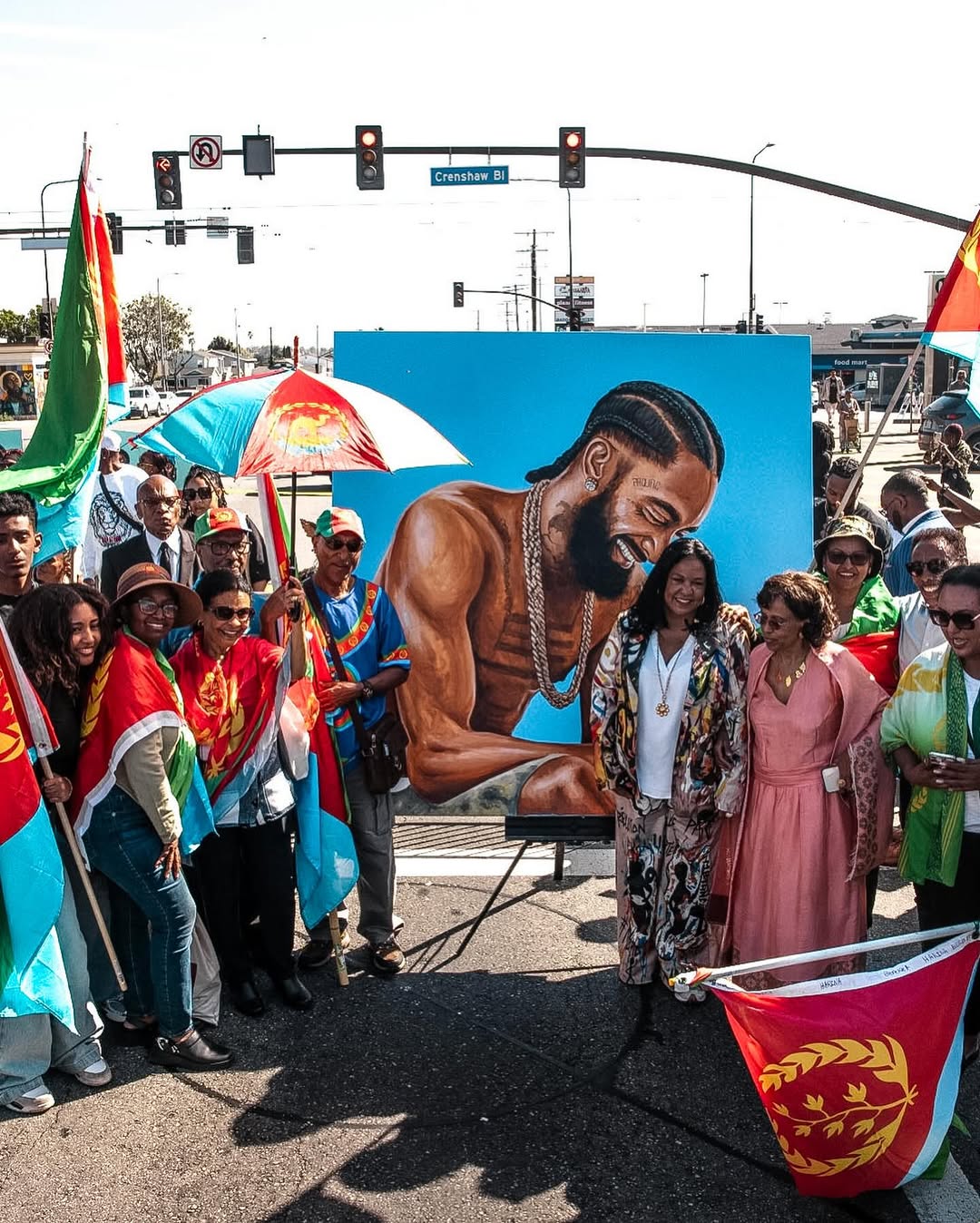 Nipsey Hussle Square Sign Dedication Celebrates His Legacy media 15