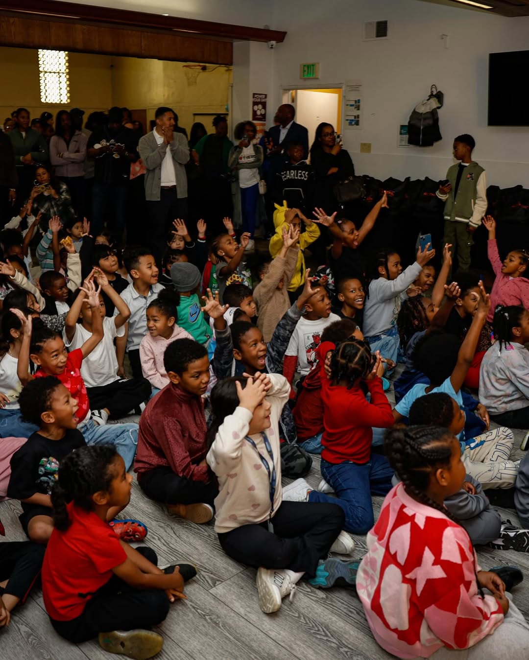 All-Star Weekend Brings Community Impact to Inglewood Elementary media 4