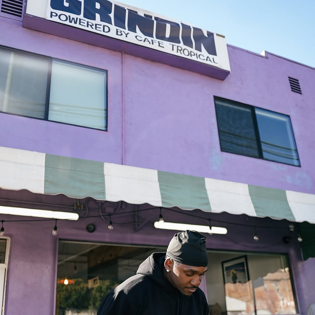 Pusha T Takes Over Grindin Coffee Shop in Buzzworthy Activation media 7