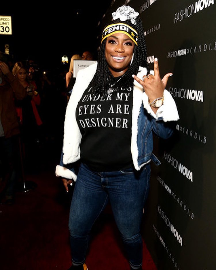 Dave East & Kamaiyah Spotlight Fashion Nova x Cardi B Launch media 2