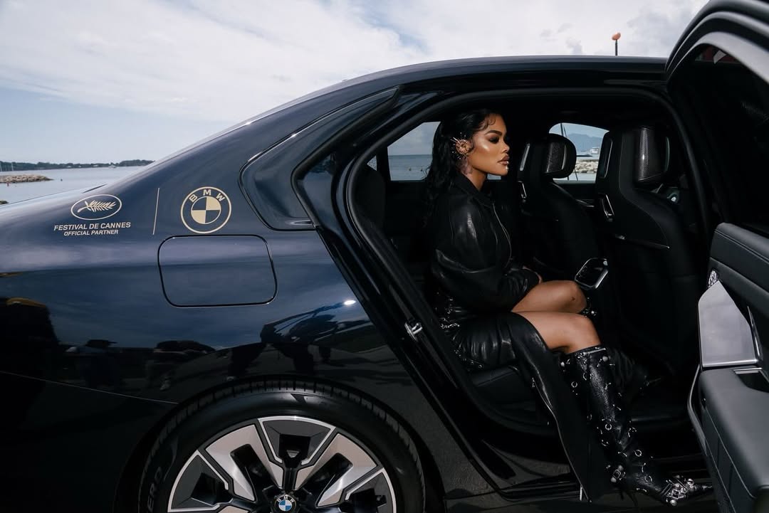 BMW i7 Shines with Teyana Taylor at Cannes 2024 media 2