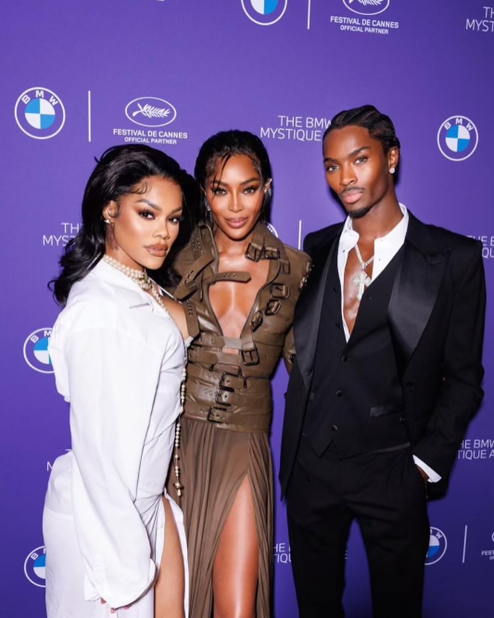 Teyana Taylor Shines at Cannes Premiere and Unveils BMW XM Enigma Elegance media 2