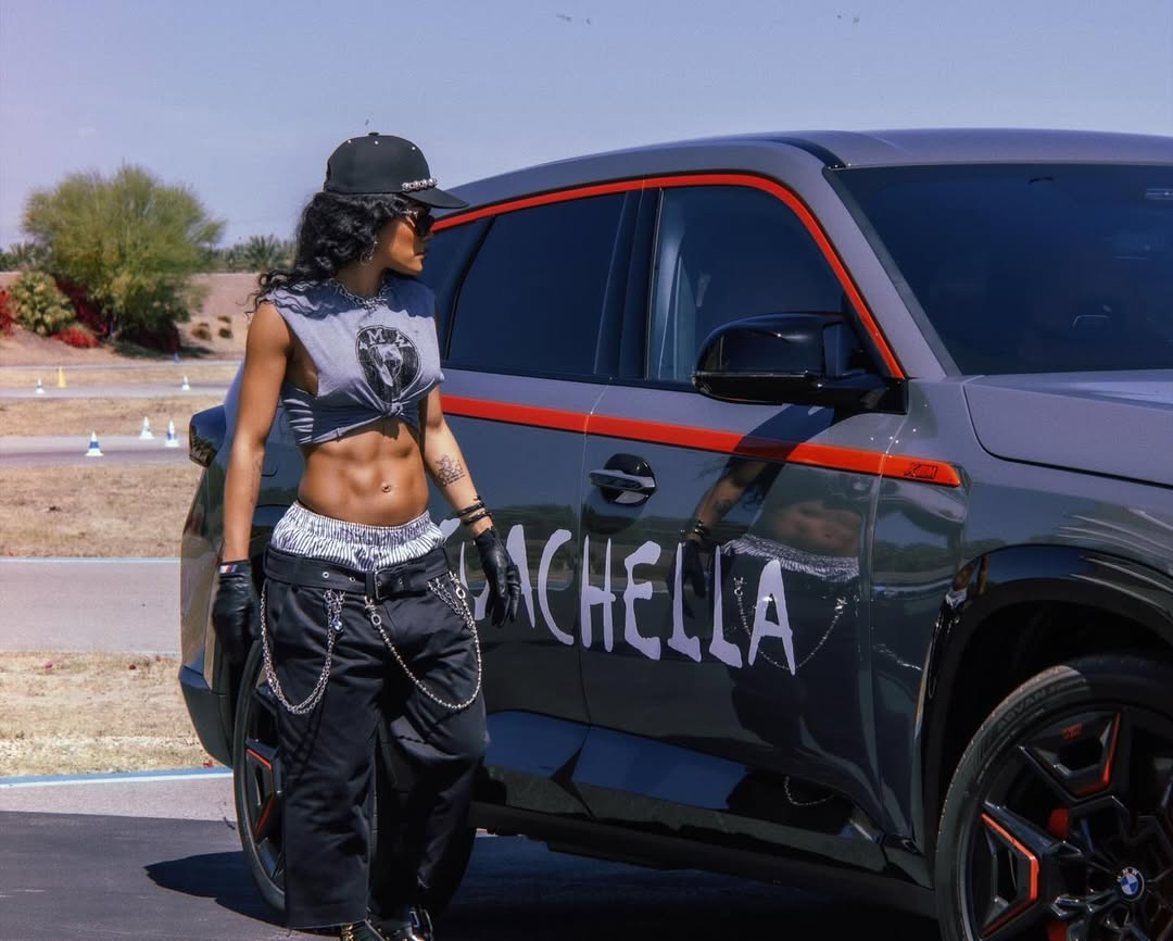 Teya Naylor Brings Coachella Vibes to BMW Performance Center media 4