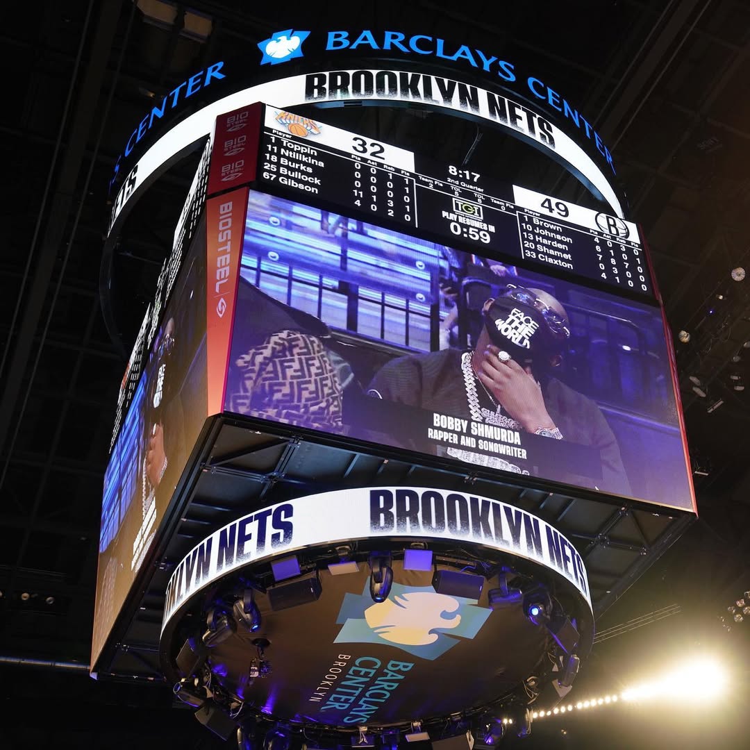 Bobby Shmurda & Rowdy Rebel Turn Heads at Brooklyn Nets vs Knicks Game media 3