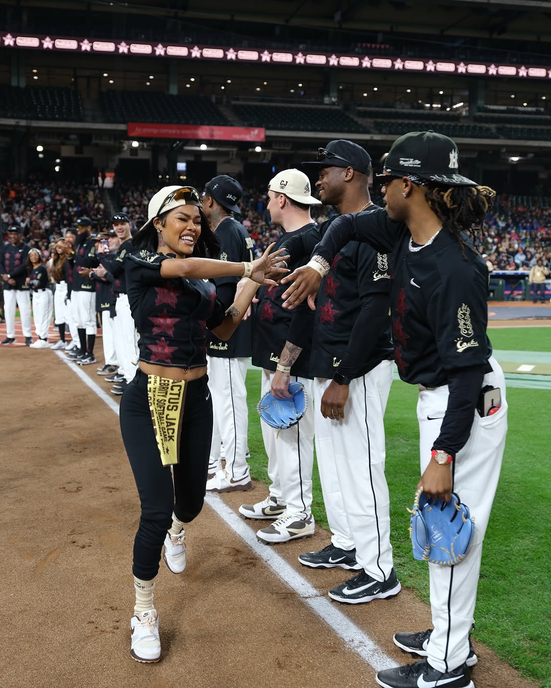 Teyana Taylor Lights Up HBCU Softball Classic media 7