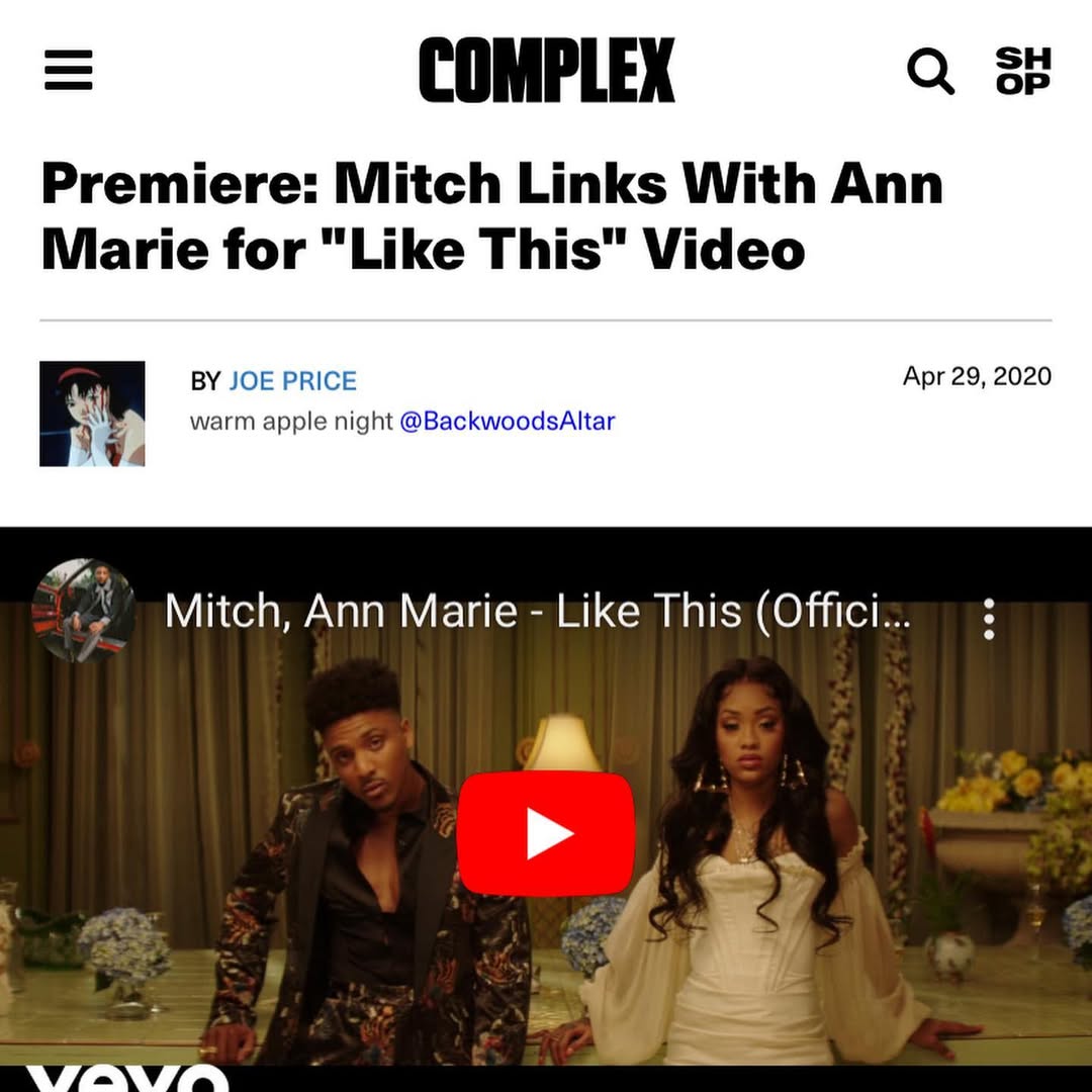 Complex Premieres New Music Video 'Like This' by Ann Marie media 2