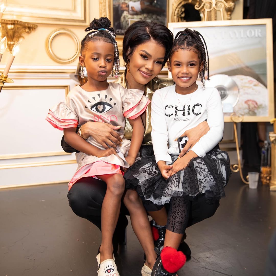 Teyana & Iman Shumpert Toast New Year's Eve at Their New Aunties INC Compound media 8