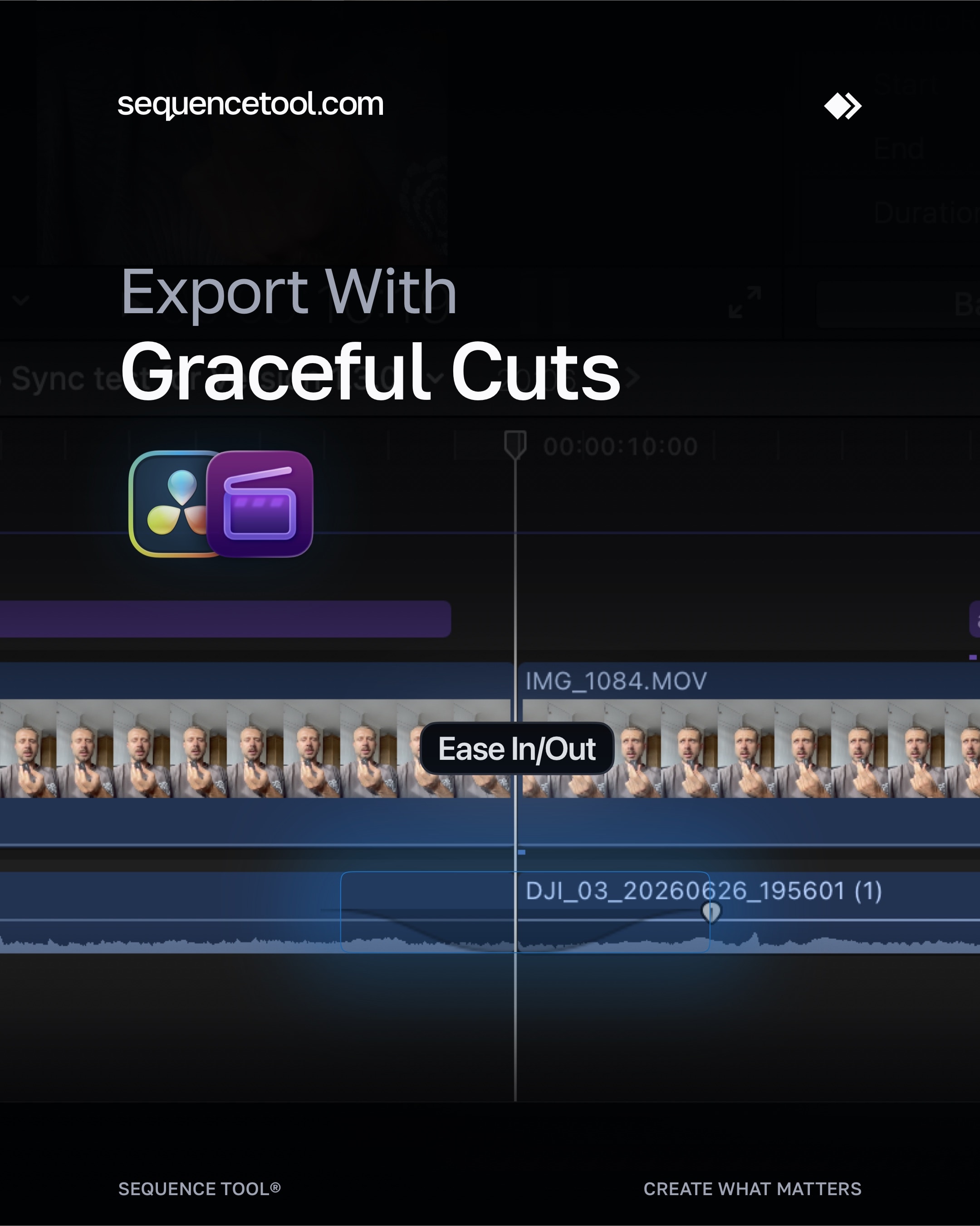 Nobody wants harsh audio cuts.