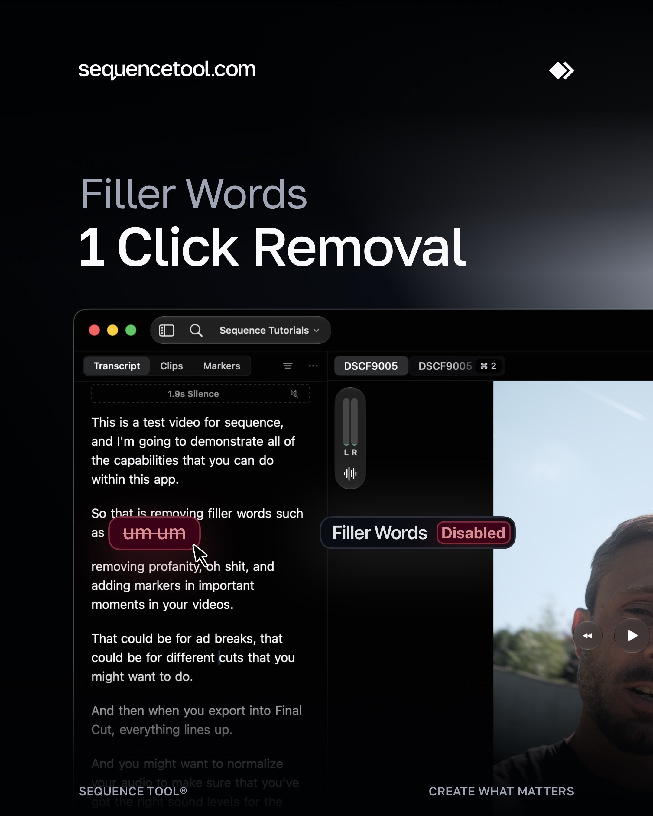 Save time cleaning up your media.