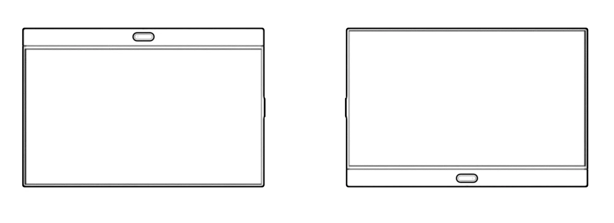 Rally Board shown in camera-above and camera-below orientations.