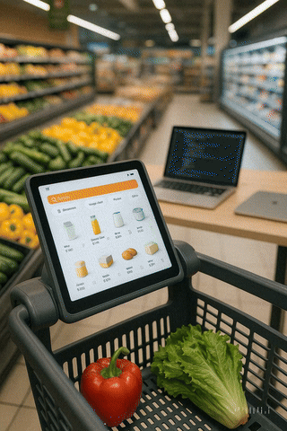animated Instacart - Seamlessly Connecting Smart Carts to Instacart’s Ecosystem