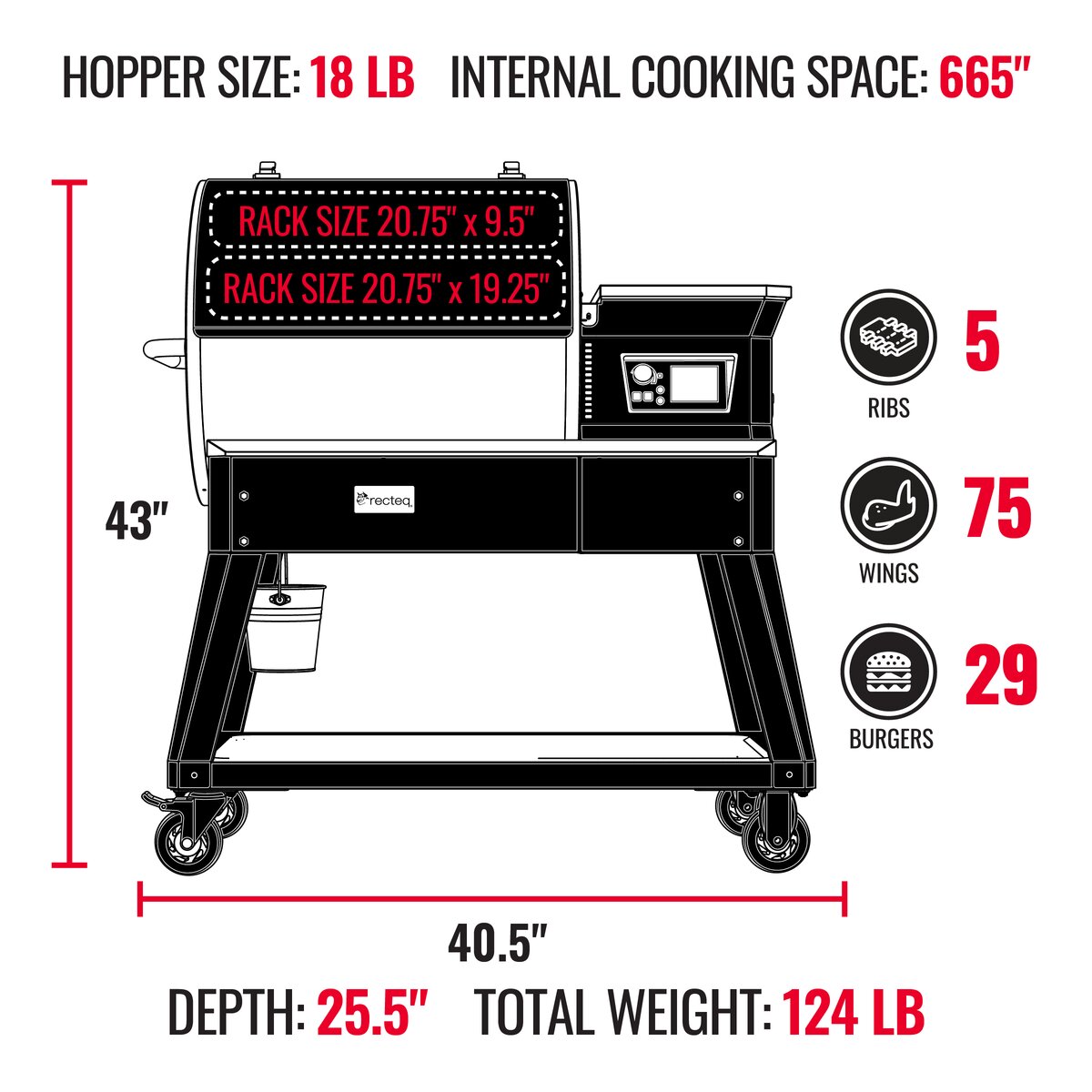 Patio Legend 600 | recteq