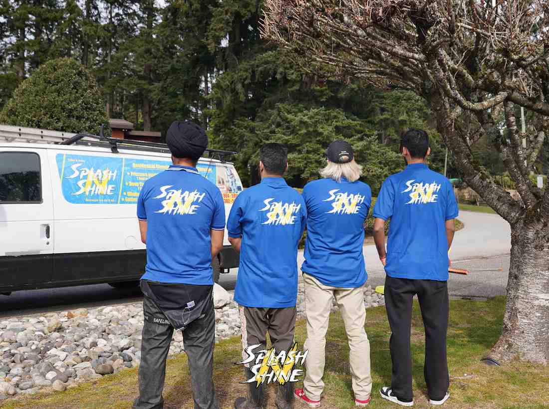 Splash n' Shine professional cleaning team
