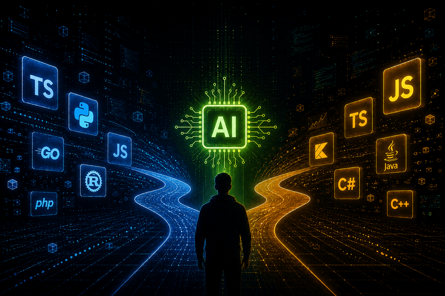 Cover image for AI changed how developers choose programming languages