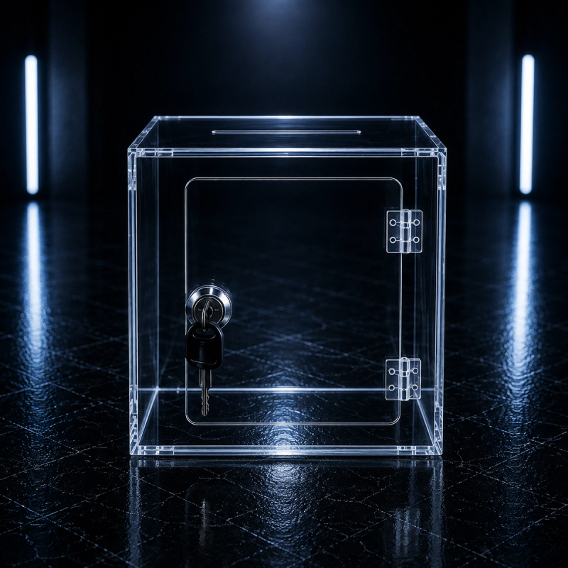 Acrylic Donation Box
