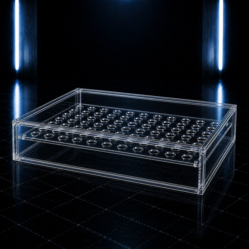 Acrylic Test-Tube Box