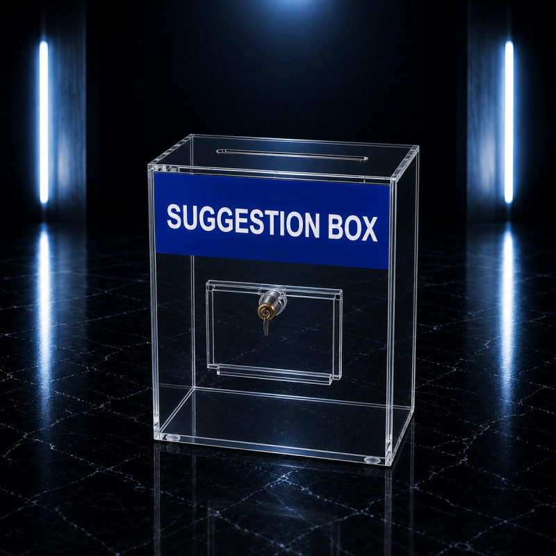 Acrylic Suggestion Box