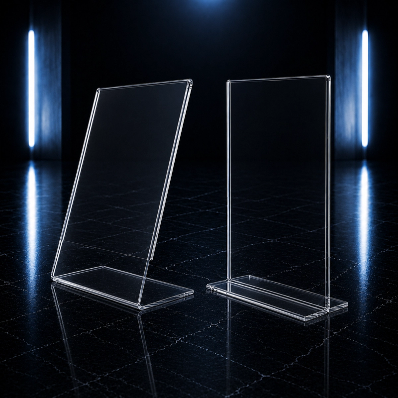Acrylic T-L Display Stand