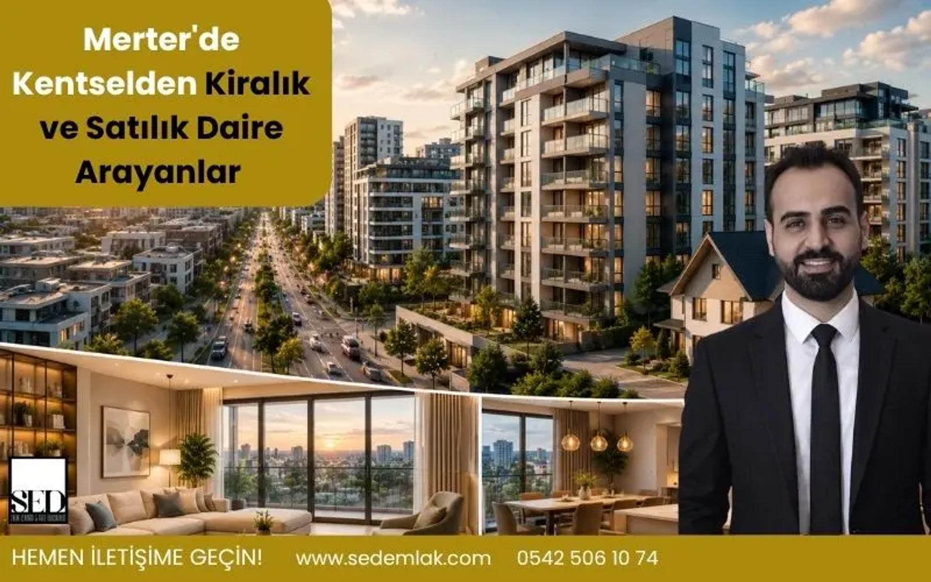 Merter'de Kentselden Kiralık ve Satılık Daire Arayanlar - SED Emlak