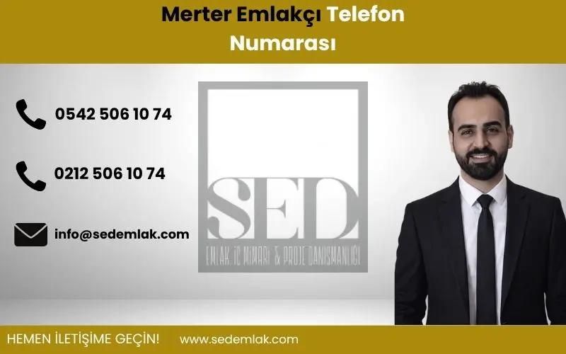 Merter Emlakçı Telefon Numarası - SED Emlak