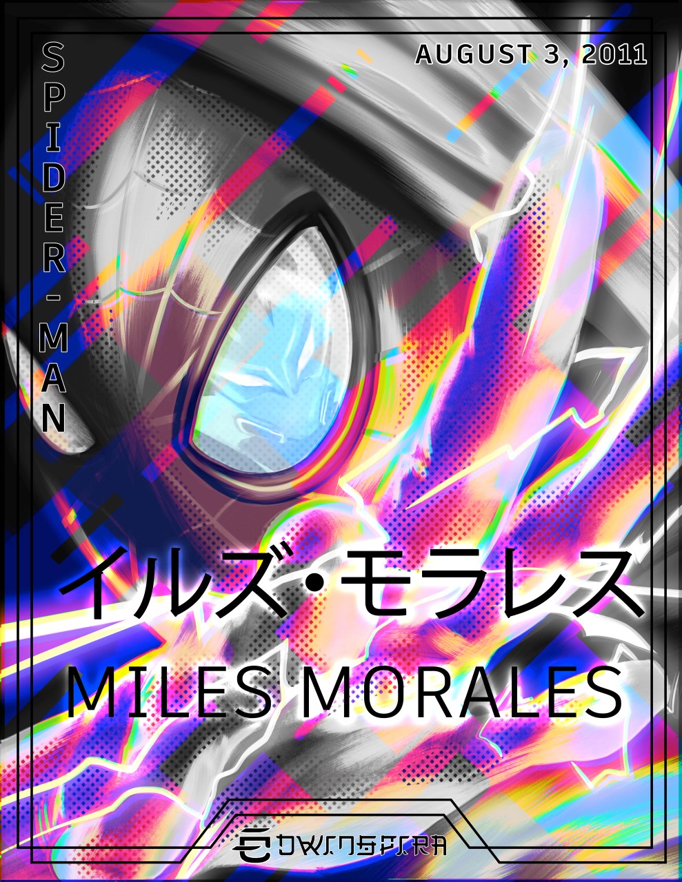 Illustration of Miles Morales